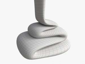 Melted Creme Caramel 03 3D Model