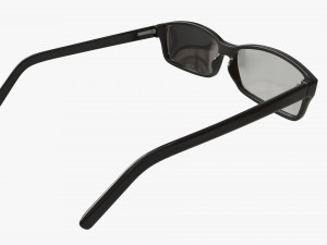 Modern Cat Eye-shaped glasses 3D 모델
