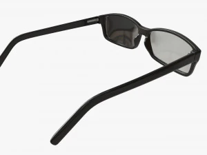 Modern Cat Eye-shaped glasses 3D Model