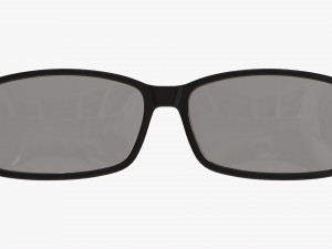 Modern Cat Eye-shaped glasses 3D 모델