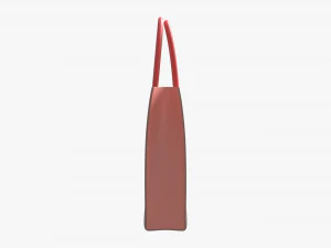 Women Fabric Anime Zero Two Tote Bag 3D Model