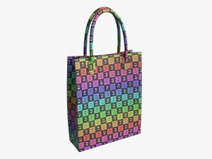 Women Leather Tote Bag 3D मॉडल