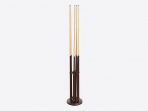 Billiard 6 Cue Free Floor Rack 3D मॉडल