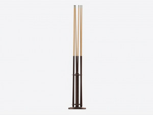 Billiard 6 Cue Free Floor Rack 3D Модель