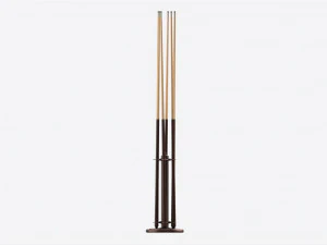Billiard 6 Cue Free Floor Rack 3D Model