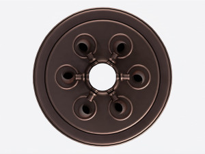 Billiard 6 Cue Free Floor Rack 3D Модель