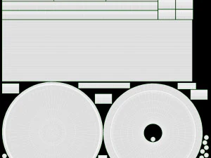 Billiard 6 Cue Free Floor Rack 3D Model