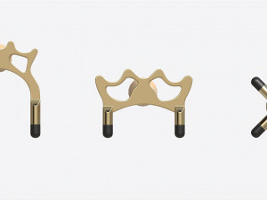 Billiard Cue Bridge Set 3D 模型