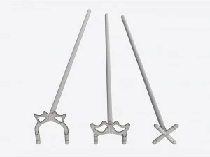 Billiard Cue Bridge Set 3D Model