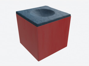 Billiard Cue Chalk Modelo 3D
