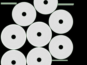 Billiard Hanging 4-light Fixture Modelo 3D
