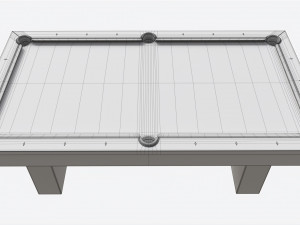 Billiard Pool Table 9-foot 01 3D 模型