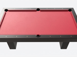 Billiard Pool Table 9-foot 02 3D Model