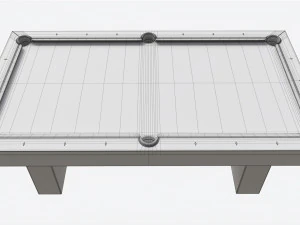 Billiard Pool Table 9-foot 02 3D Model