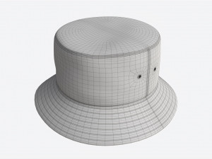Bucket Hat Casual 01 3D-Modell
