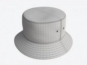 Bucket Hat Casual 01 3D Model