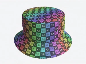 Bucket Hat Casual 01 3D Model
