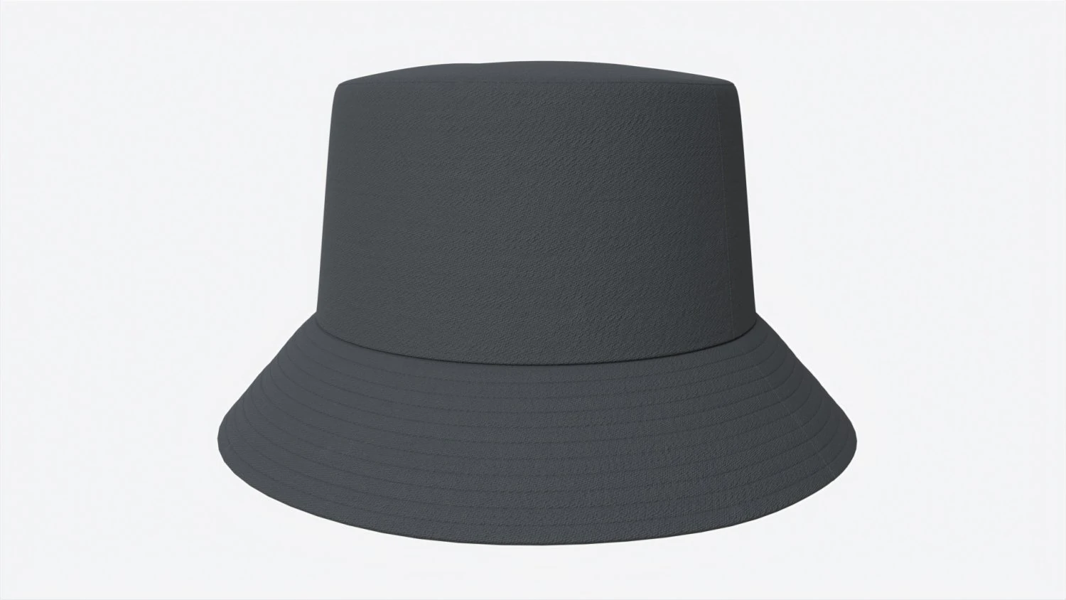 Bucket Hat Casual 02 3D Model .c4d .max .obj .3ds .fbx .stl .blend 