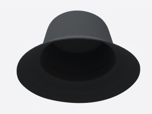 Bucket Hat Casual 02 Modelo 3D