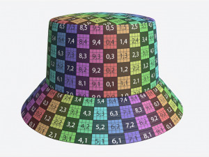Bucket Hat Casual 02 Modelo 3D