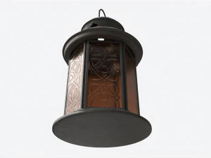 Christmas Candle Lantern 3D Model