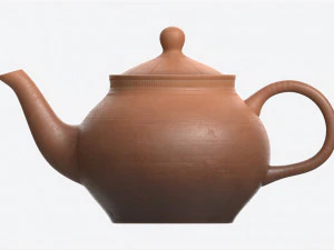 Classic Ceramic Teapot 02 3D Model