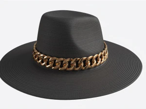 Chap&eacute;u de cowboy para mulheres Modelo 3D