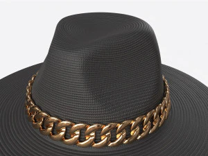 Chap&eacute;u de cowboy para mulheres Modelo 3D