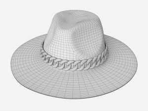 Cowboy Hat for Women 3D Model