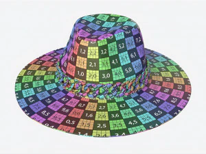 Chap&eacute;u de cowboy para mulheres Modelo 3D