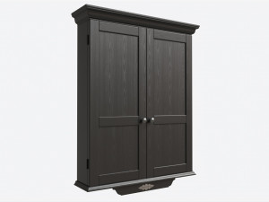 Dartboard Cabinet Classic Modelo 3D
