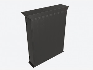 Dartboard Cabinet Classic Model 3D