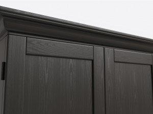 Dartboard Cabinet Classic Model 3D