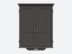 Dartboard Cabinet Classic Model 3D
