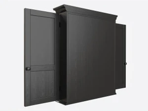 Dartboard Cabinet Classic Open 3D Model
