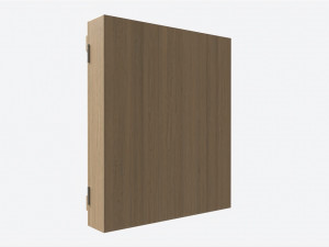 Dartboard Cabinet Minimalist Modèle 3D