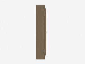 Dartboard Cabinet Minimalist 3D Model