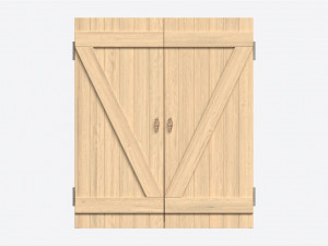 Dartboard Cabinet Minimalist Modèle 3D
