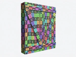 Dartboard Cabinet Minimalist 3D Model