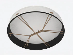 鼓 22インチ 3Dモデル