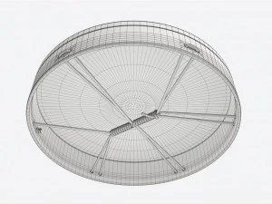 鼓 22インチ 3Dモデル