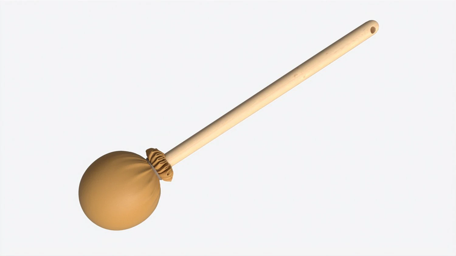 Hand Drum Stick 3D Model .c4d .max .obj .3ds .fbx .stl .blend