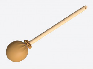 Hand Drum Stick 3D-Modell