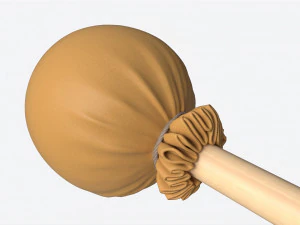 Hand Drum Stick 3D Model