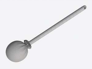 Hand Drum Stick Modello 3D