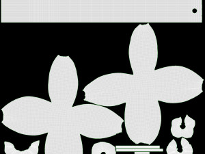 Hand Drum Stick Modello 3D