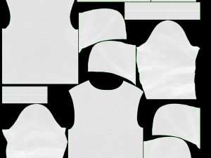 Hoodie for Men Mockup 02 White 3Dモデル