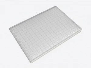 Leather Wallet for Men 02 3D Model
