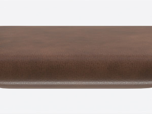 Leather Wallet for Men 02 with Banknotes Modelo 3D