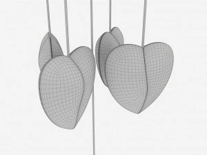 金属管風鈴風水 3Dモデル